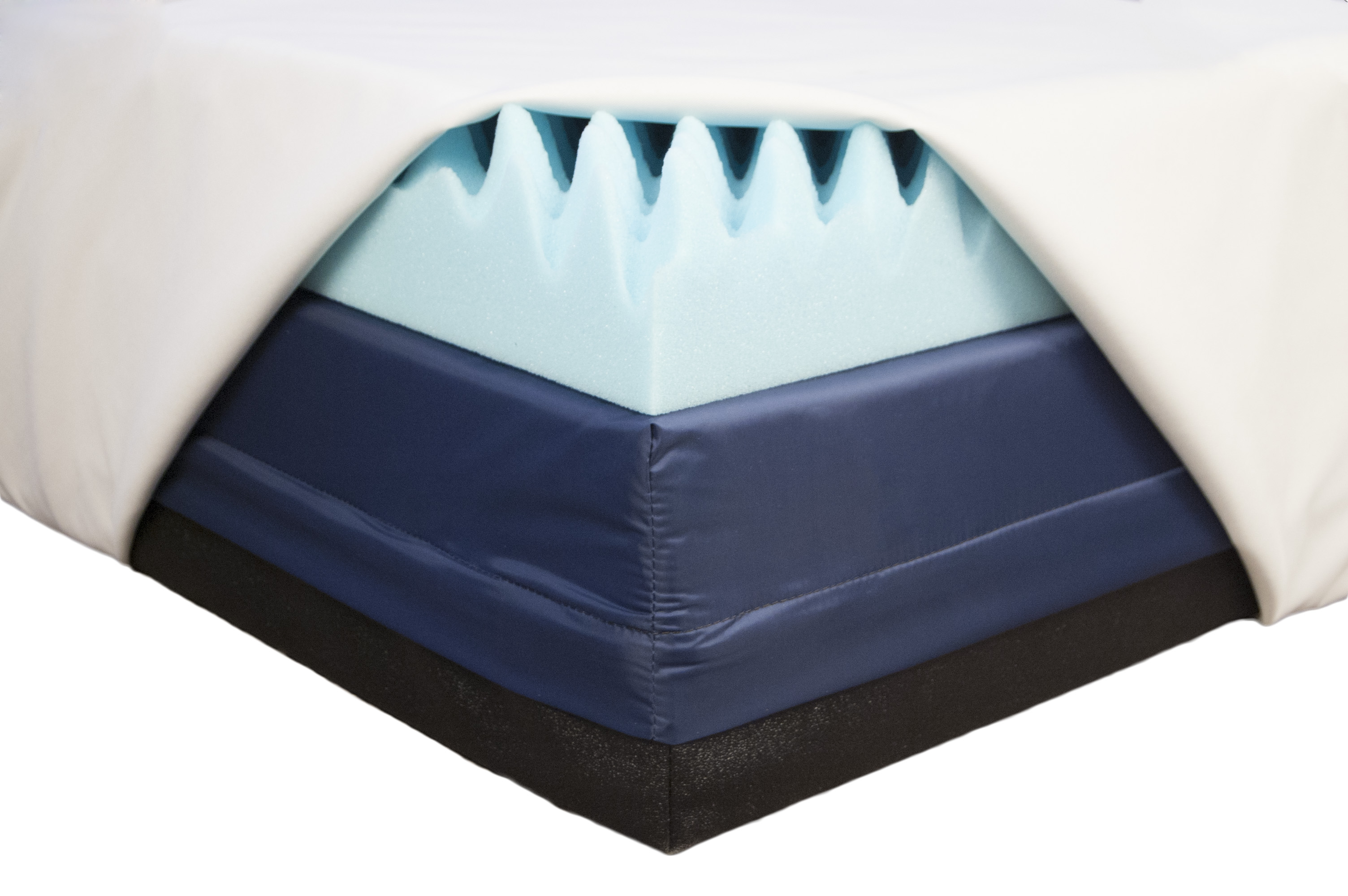 foam back support mattress pad